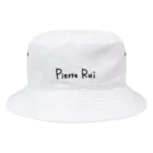 ⁂ Pleased vessel ⁂のPierreRuiハット(白用) Bucket Hat