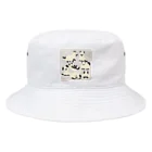 すずきいときちのGhost dog Bucket Hat