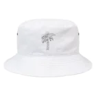 collegamentoのヤシの木 Bucket Hat