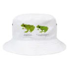 さちこの生物雑貨のアオガエル2種 Bucket Hat