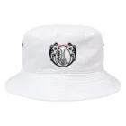 蛇口〆太のお店の無い家紋-ゾンビゼミ- Bucket Hat