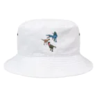 馬小屋の恐竜 Bucket Hat