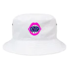 Mieko_KawasakiのENOUGH IS ENOUGH! MOUTH PINK Bucket Hat