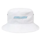 チルくいこうぜ。Chill Out Skateboarding.のChill out Skating略してちるすけ Bucket Hat