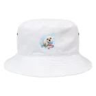 R&Mの絵なんですマルチーズちゃん Bucket Hat