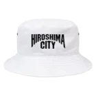 jimotyの広島　HIROSHIMA　ヒロシマシティ Bucket Hat