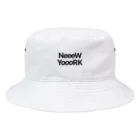 おシャツさんのNeeeW YoooRK（淡色用） Bucket Hat