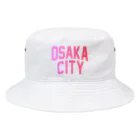 JIMOTOE Wear Local Japanの大阪市 OSAKA CITY Bucket Hat