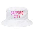 JIMOTO Wear Local Japanの札幌市 SAPPORO CITY バケットハット