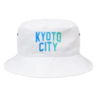 JIMOTOE Wear Local Japanの 京都市 KYOTO CITY Bucket Hat