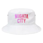 JIMOTOE Wear Local Japanの新潟市 NIIGATA CITY Bucket Hat
