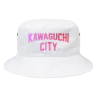 JIMOTOE Wear Local Japanの川口市 KAWAGUCHI CITY Bucket Hat