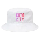 JIMOTOE Wear Local Japanの江東市 KOTO CITY Bucket Hat