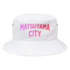 JIMOTO Wear Local Japanの松山市 MATSUYAMA CITY バケットハット