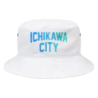 JIMOTO Wear Local Japanの市川市 ICHIKAWA CITY バケットハット