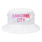 JIMOTOE Wear Local Japanの金沢市 KANAZAWA CITY Bucket Hat