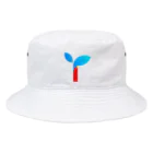 YAKITORIServerStoreのやきとりぴょこぴょこ子葉 Bucket Hat