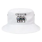 b.n.d [街中でもラグビーを！]バインドの【ラグビー / Rugby】 CROUCH Bucket Hat