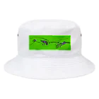 QB🦖の宇宙への飛行_gr Bucket Hat