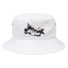 Kubaaniのローマ帝国地図（茶塗り） Bucket Hat