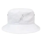 クレアプロップのオカメインコシルエット Bucket Hat