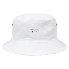 Rumiiiiiiのくちびる 白 Bucket Hat