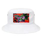 QB🦖のチグハグ Bucket Hat