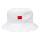 うねりんクラブのGAZEN-ikataco Bucket Hat