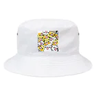 まめるりはことりのみっちりむっちり過密オカメインコさん【まめるりはことり】 Bucket Hat