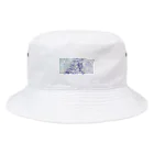 KiKiのブルーレイヤー Bucket Hat