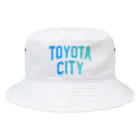 JIMOTOE Wear Local Japanの豊田市 TOYOTA CITY Bucket Hat