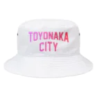 JIMOTO Wear Local Japanの豊中市 TOYONAKA CITY バケットハット