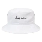 mk-paletのdiet now (black) Bucket Hat