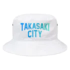 JIMOTOE Wear Local Japanの高崎市 TAKASAKI CITY Bucket Hat