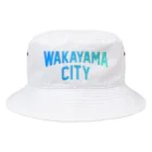 JIMOTOE Wear Local Japanの 和歌山市 WAKAYAMA CITY Bucket Hat