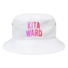 JIMOTO Wear Local Japanの北区 KITA WARD バケットハット