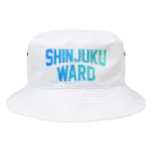 JIMOTOE Wear Local Japanのshinjuku ward　新宿 Bucket Hat