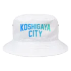 JIMOTOE Wear Local Japanの越谷市 KOSHIGAYA CITY Bucket Hat