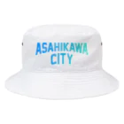 JIMOTOE Wear Local Japanの旭川市 ASAHIKAWA CITY Bucket Hat