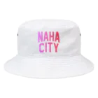 JIMOTO Wear Local Japanの那覇市 NAHA CITY Bucket Hat