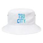 JIMOTOE Wear Local Japanの津市 TSU CITY Bucket Hat