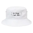 Maison Fenninger (メゾン フェナジェ)の愛してる♡ (フランス語) Bucket Hat