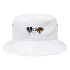 らぴちのおみせのじじ&うらら&いちか Bucket Hat