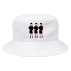 ずぅんの三人の女の子 Bucket Hat