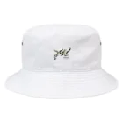 【 ALBINO. 】　Online Store！！のalbino. White Line. Bucket Hat