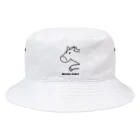 pinyako5502のpipopapo-43 馬 Bucket Hat