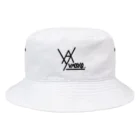 酒飲みウェアのVABYS黒ロゴ某氏 Bucket Hat