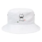 satoharuのカメラで亀を撮る猫山さん Bucket Hat