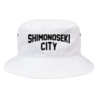 JIMOTO Wear Local Japanの下関市 SHIMONOSEKI CITY Bucket Hat