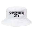 JIMOTO Wear Local Japanの下関市 SHIMONOSEKI CITY Bucket Hat